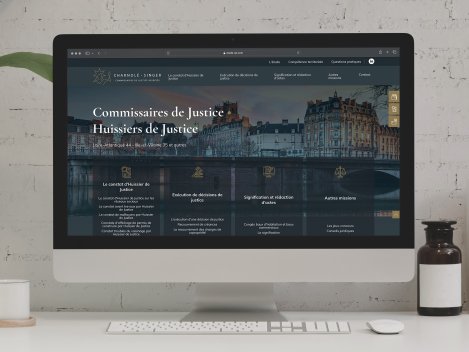 Création du site web de l'étude CJS par Kagency Agence Web à Nantes