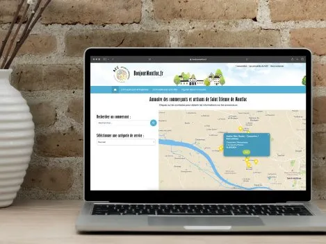 Création de l'annuaire web des entreprises de St Etienne de Montluc par Kagency Nantes
