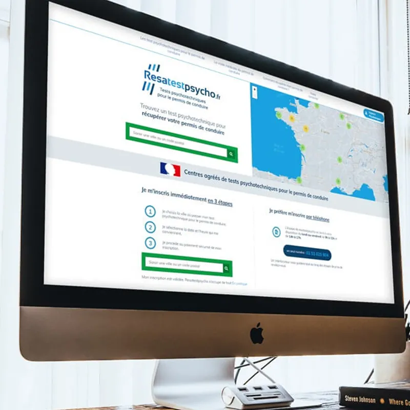 Développement d’une plateforme web d’inscription à des tests par Kagency Nantes